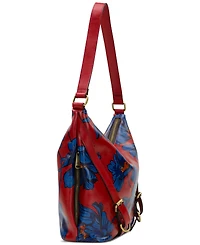 Patricia Nash Elia Hobo Bag - Grecian Rose Print