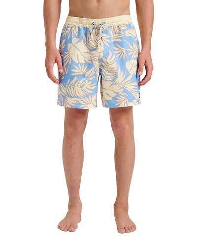 Quiksilver Men's Everyday Volley Trippin Palm Swim Shorts