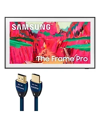 Samsung LS03FAW 65 Inch 4K The Frame Pro Tv with AudioQuest Sky 3m Hdmi Cable