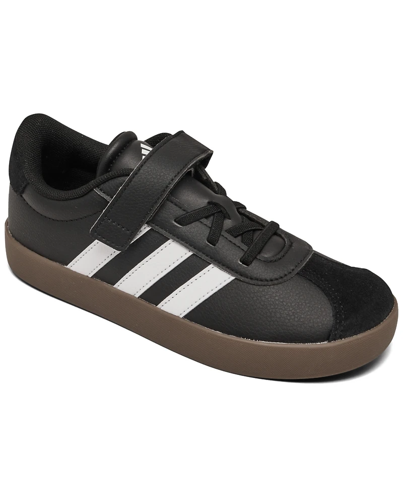 adidas Little Kids Vl Court 3.0 Fastening Strap Casual Sneakers from Finish Line
