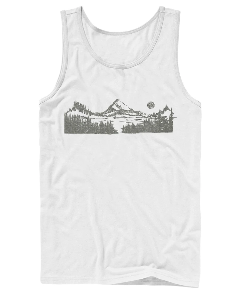 Fifth Sun Men's Mount Scene Panel Tank Top