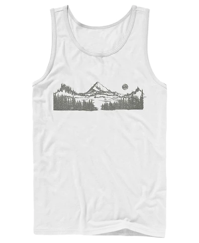 Fifth Sun Men's Mount Scene Panel Tank Top
