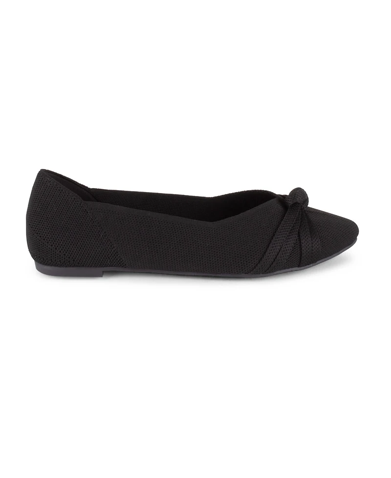 Tahari Women's Catalina Knit Slip-On Flats
