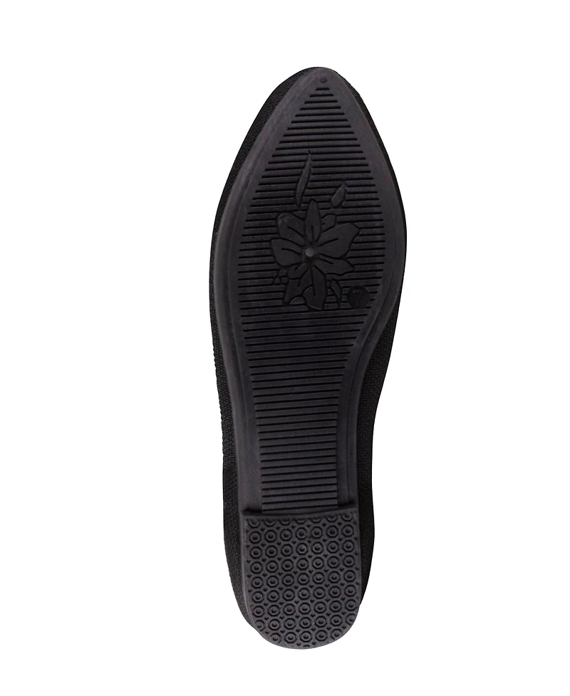 Tahari Women's Tortuga Knit Slip-On Flats