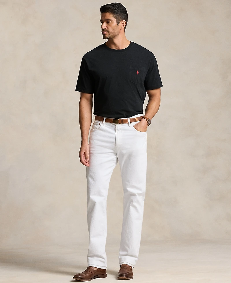 Polo Ralph Lauren Men's Big & Tall Crew-Neck Pocket T-Shirt