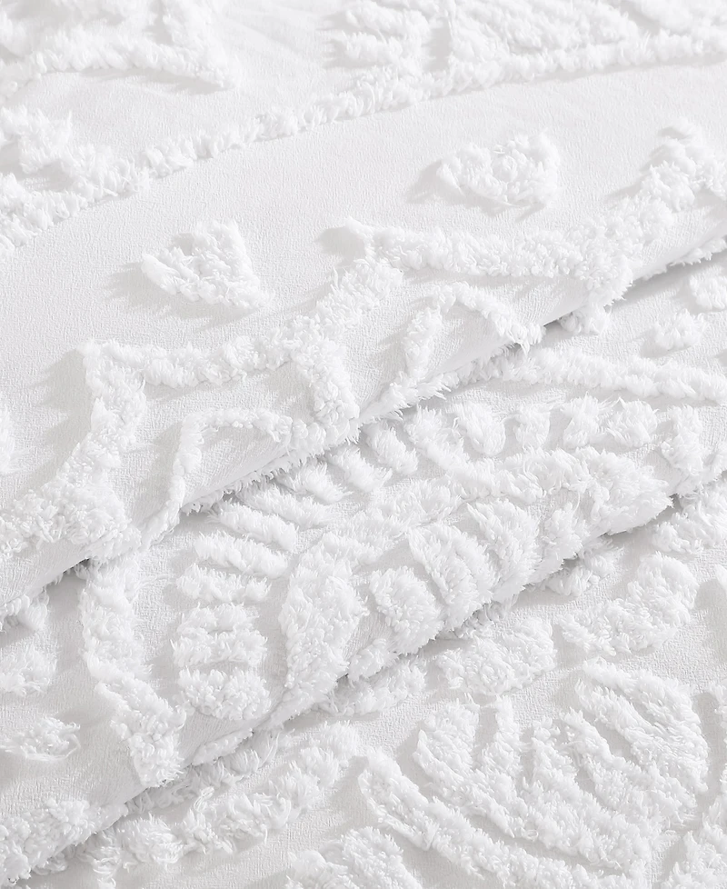 Beatrice Home Fashions Lotus Chenille Lightweight Sham, Standard