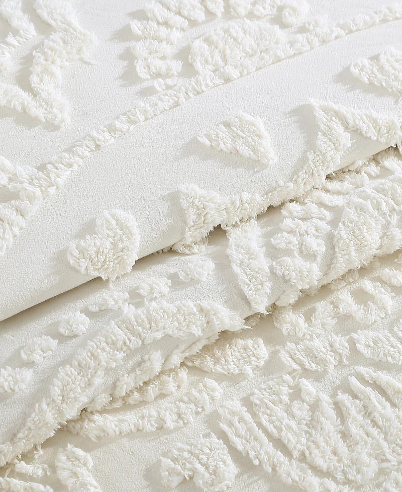 Beatrice Home Fashions Lotus Chenille Lightweight Bedspread, Queen