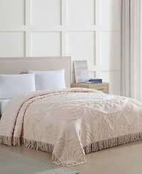 Beatrice Home Fashions Lotus Chenille Lightweight Bedspread