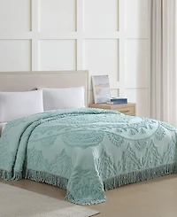 Beatrice Home Fashions Lotus Chenille Lightweight Bedspread