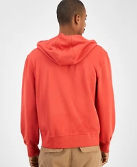 Sun + Stone Men's Graphic Zip Hoodie, Macy's Exclusive