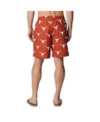 Columbia Men's Texas Orange Longhorns Backcast Iii Printed Shorts