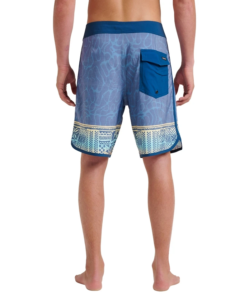 Quiksilver Men's Surfsilk Hi Tribal Scallop Boardshorts