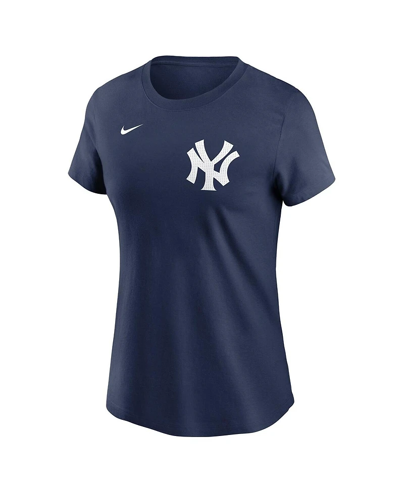 Nike Women's Giancarlo Stanton Navy New York Yankees Fuse Name Number T-Shirt