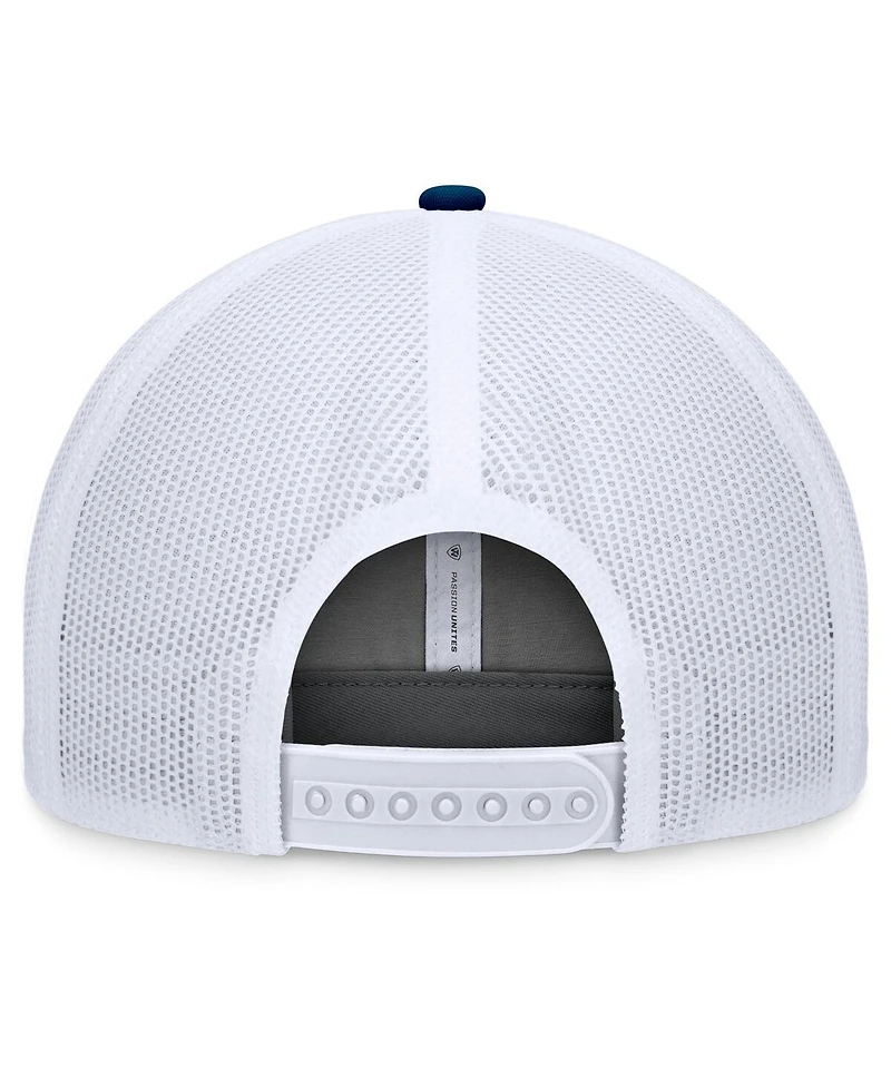 Top of the World Men's Gray/Navy Penn State Nittany Lions Rob Trucker Adjustable Hat
