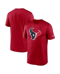 Nike Men's Red Houston Texans Primetime Legend Logo Performance T-Shirt