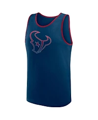 Logo Athletic Men's Navy Houston Texans Unmatched Success Tank Top
