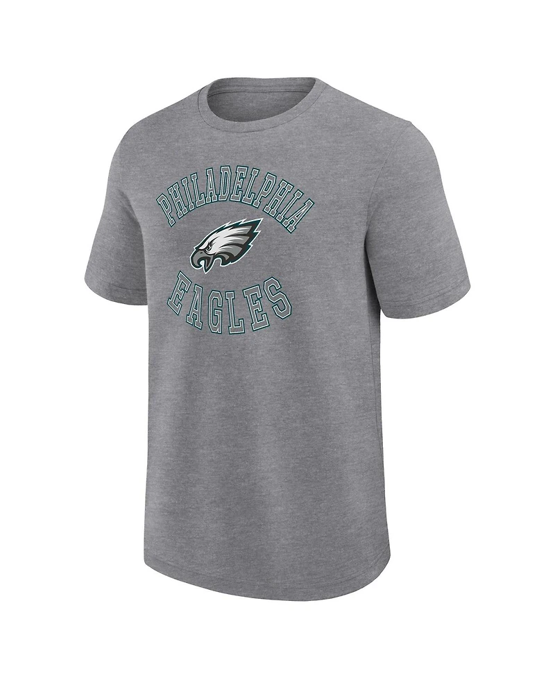 Logo Athletic Men's Heather Gray Philadelphia Eagles Success T-Shirt