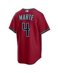 Nike Men's Ketel Marte Red Arizona Diamondbacks Alternate 2 Replica Jersey