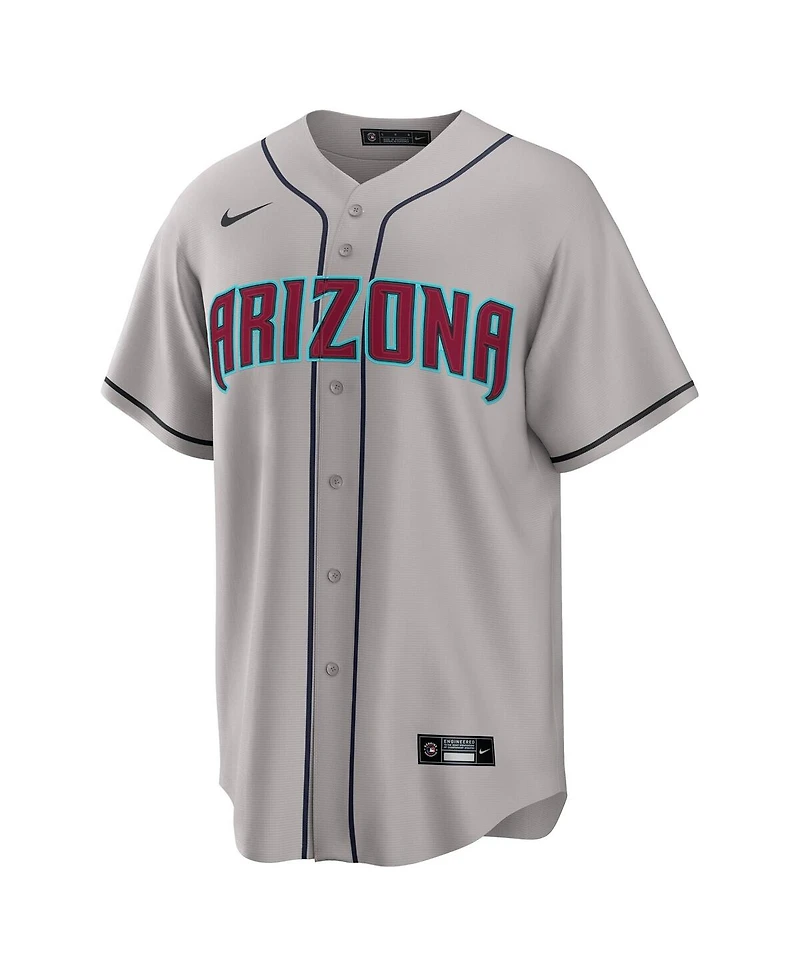Nike Men's Ketel Marte Gray Arizona Diamondbacks Road Replica Jersey
