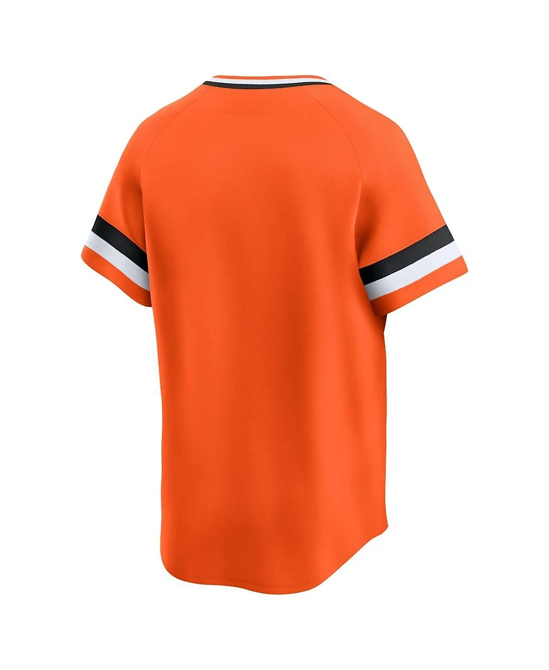 Nike Men's Orange San Francisco Giants Throwback Cooperstown Collection Limited Jersey