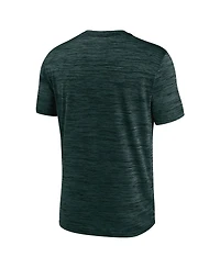 Nike Men's Green Michigan State Spartans Campus Center Stack Velocity Performance T-Shirt