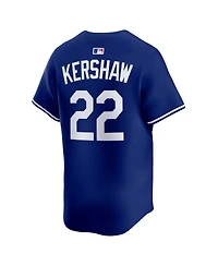 Nike Men's Clayton Kershaw Royal Los Angeles Dodgers Alternate 2 Limited Player Jersey