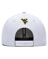 Nike Men's White West Virginia Mountaineers Rise Practice Adjustable Hat