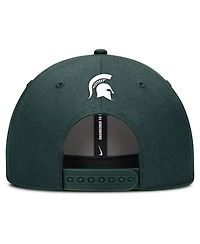 Nike Men's Green Michigan State Spartans Rise Practice Adjustable Hat