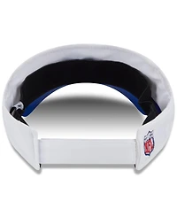 New Era Men's White/Royal Los Angeles Rams 2025 Nfl Training Camp Adjustable Visor Hat