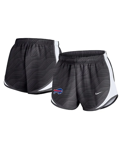 Nike Women's Anthracite Buffalo Bills Tempo Performance Shorts