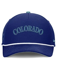 Nike Men's Royal Colorado Rockies Father's Day Rise Adjustable Hat