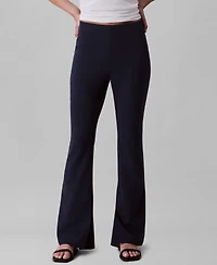 Calvin Klein Women's Stretch Crepe Pull-On Pants