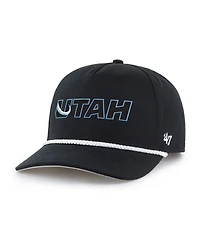 '47 Brand Men's Black Utah Mammoth Rope Hitch Adjustable Hat