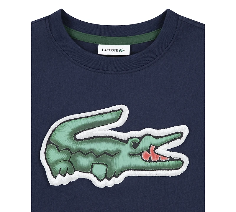 Lacoste Big Boys Cotton Puff Short-Sleeve T-Shirt