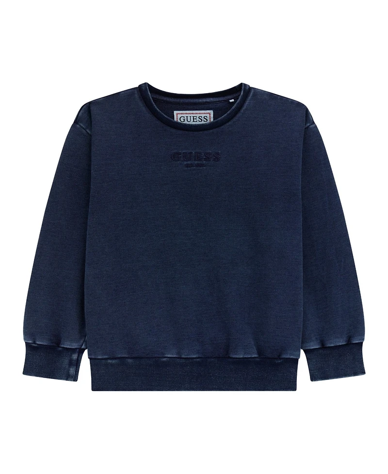 Guess Big Boys Oversize Crewneck Sweatshirt