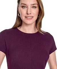 Tommy Hilfiger Women's Button-Trim Shift Dress