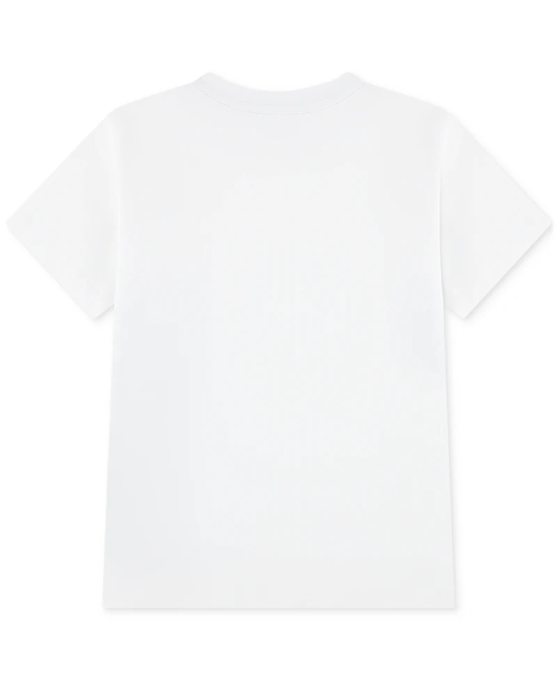 Lacoste Big Boys Cotton Croc Letter Graphic T-Shirt