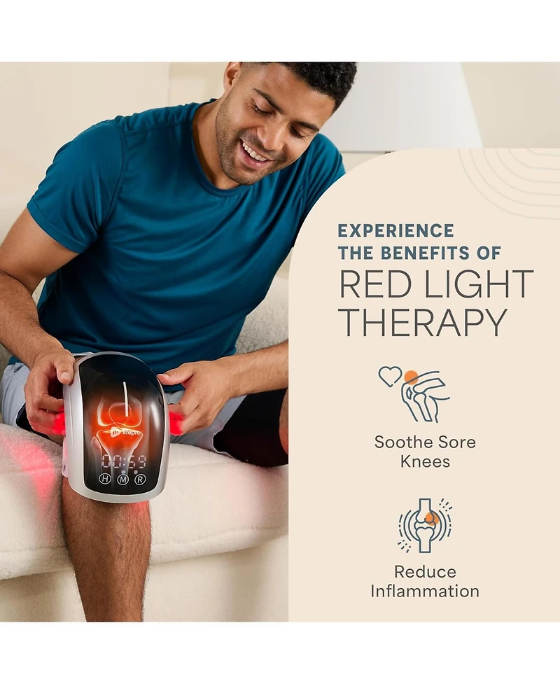 LifePro Red Light Therapy Knee Brace – Portable Infrared Device for Pain Relief, Stiffness & Recovery