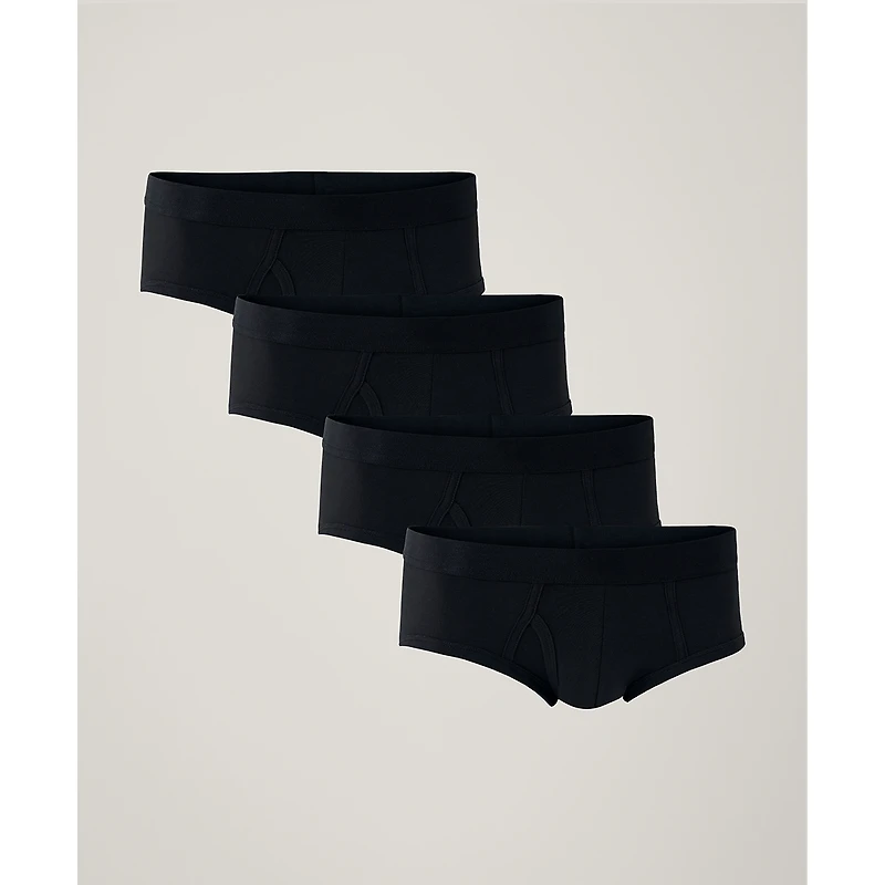 Pact Men's Organic Cotton Everyday Brief 4-Pack