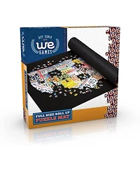 Tdc Games Roll Up Jigsaw Puzzle Felt Mat & Folding Cardboard Tube