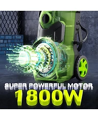 3300 Psi 2.0 Gpm Electric Pressure Washer with Foam Cannon & Hose Reel