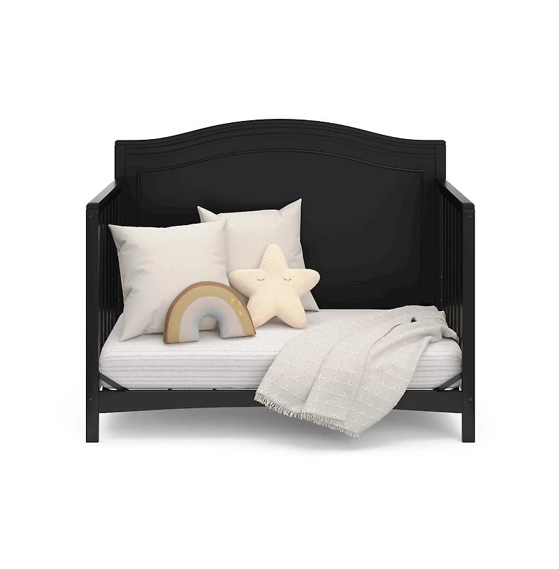 Graco Paris 4-in-1 Convertible Crib (Black) – Greenguard Gold Certified