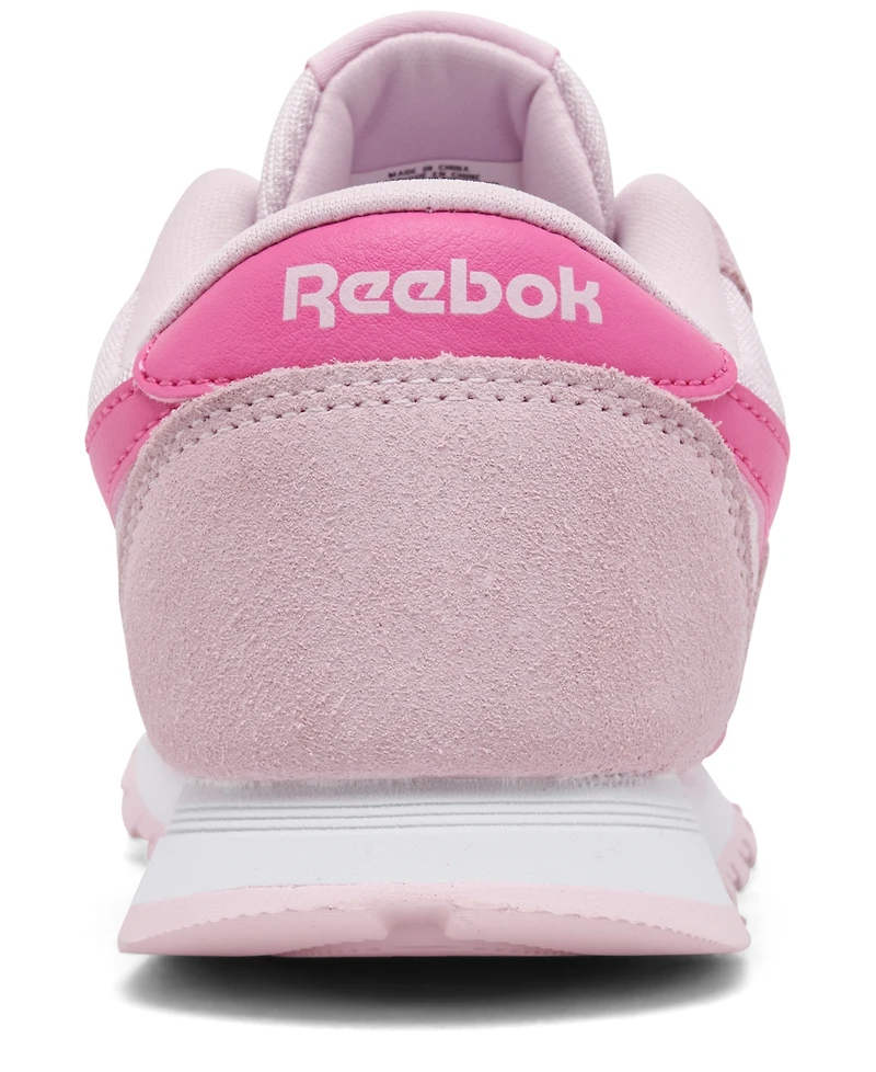 Reebok Little Girls Classic Nylon Casual Sneakers from Finish Line