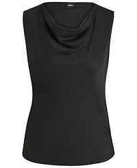 Boss by Hugo Women's Sleeveless Cowl-Neck Silk Blouse