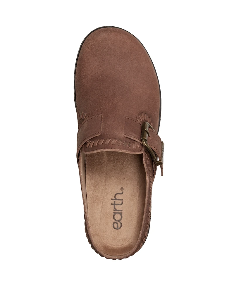 Earth Women's Kay Stitched Round Toe Clogs
