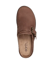 Earth Women's Kay Stitched Round Toe Clogs