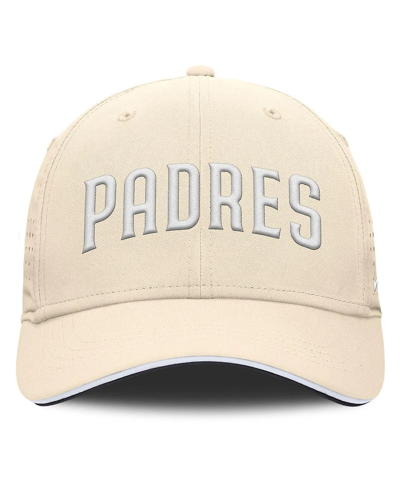 Nike Men's Cream San Diego Padres Rise Performance Flex Hat