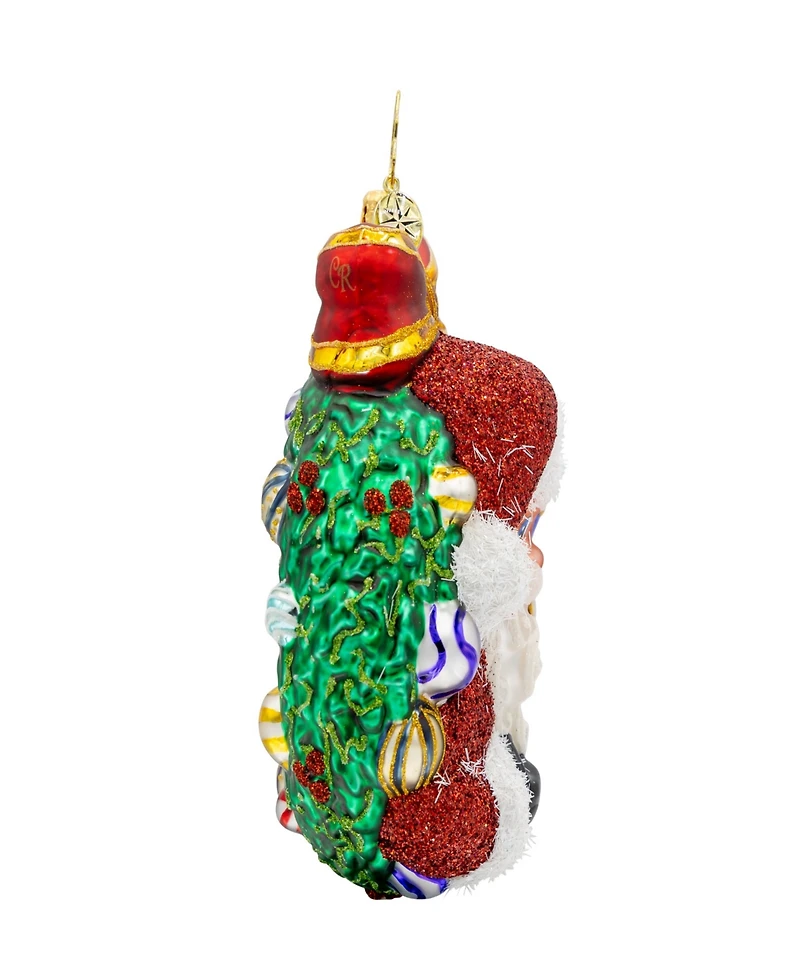 Christopher Radko Santa Smiling Through 2025 Ornament
