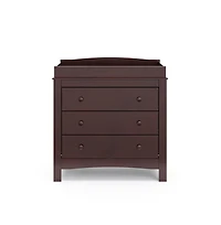 Graco Noah 3 Drawer Chest with Changing Topper (Espresso)