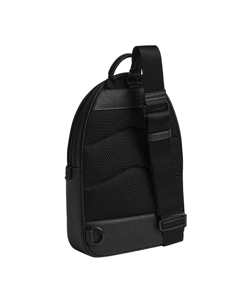Coach Men's Charter Maxi Signature Leather Sling